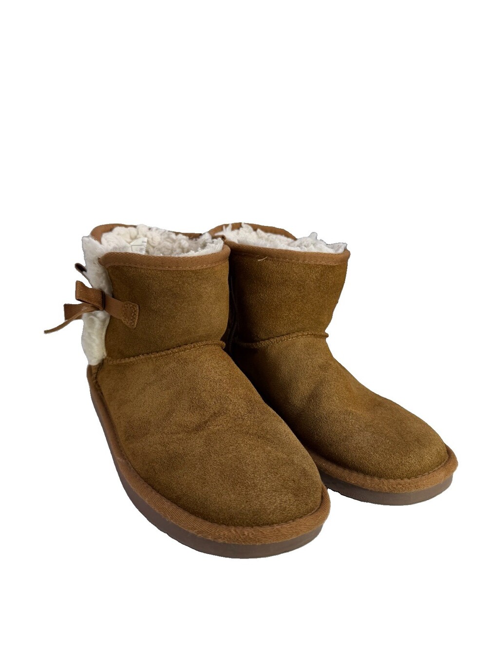 Koolaburra by UGG Chestnut Mini Winter Suede Boots Size 5
